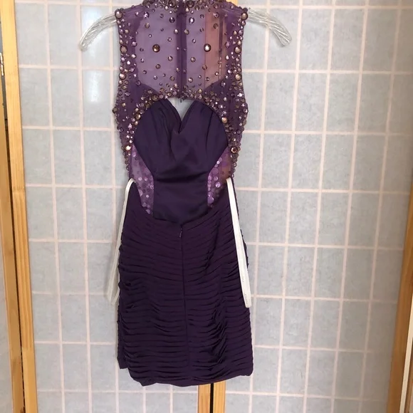 💜Jovani dress crystal embellishment - Picture 7 of 7